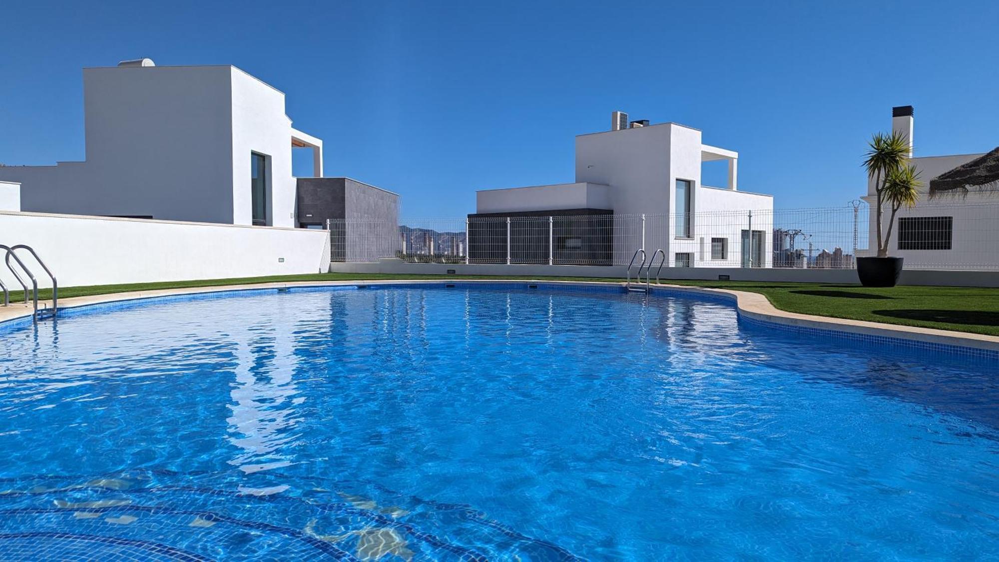 Villa Panoramic Luxury Sea View House Finestrat Exterior foto